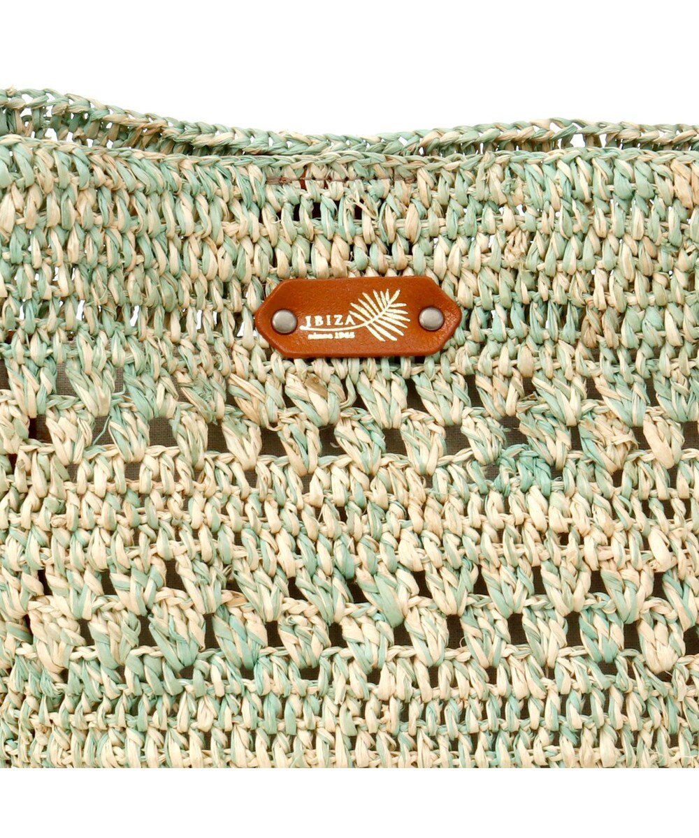 IBIZA ラフィア　ショルダーバッグ 