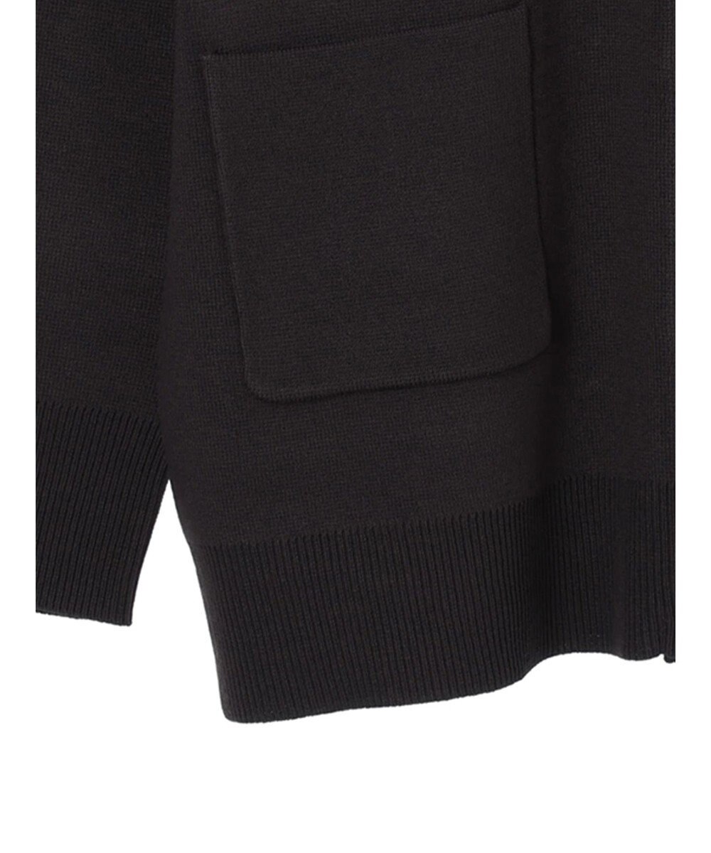 Green Parks ミドル丈モックネックカーディガン 