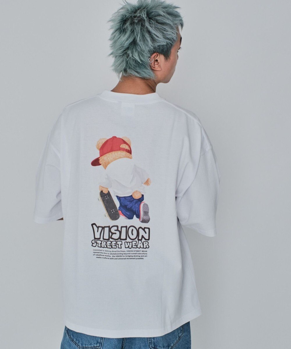 WEGO 【ユニセックス着用ITEM/MLサイズ展開】別注VISIONベアグラフィックT（SS） 