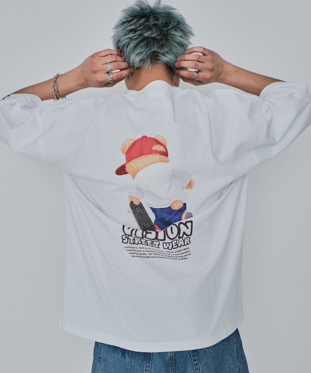 WEGO 【ユニセックス着用ITEM/MLサイズ展開】別注VISIONベアグラフィックT（SS） 