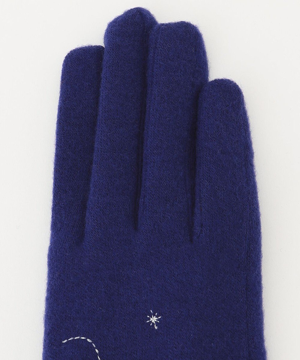 ORuKuBET 夜空刺繍ジャージグローブ(WOMEN)【タッチパネル対応】 