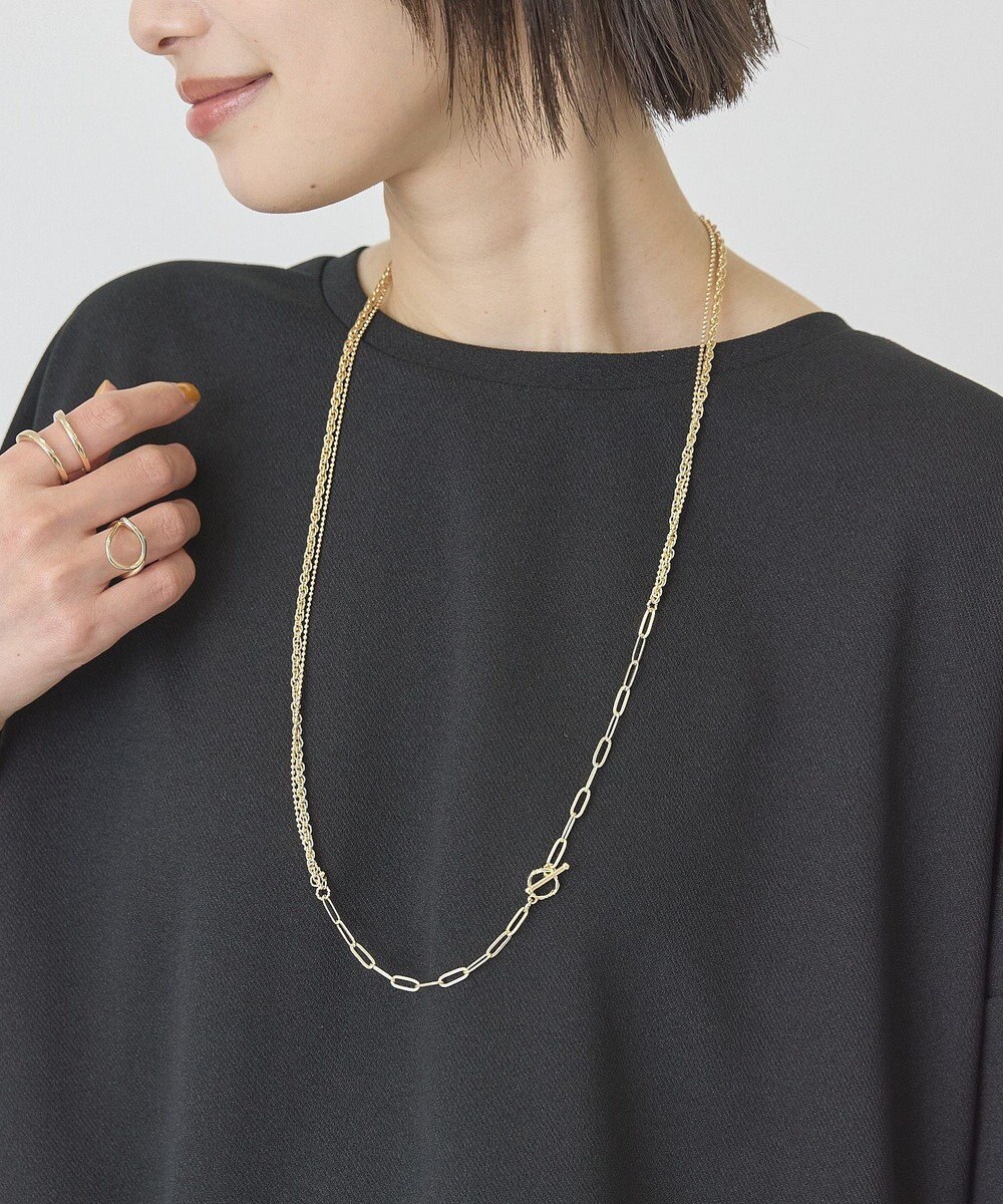 AMERICAN HOLIC 2WAYチェーンMIXネックレス 