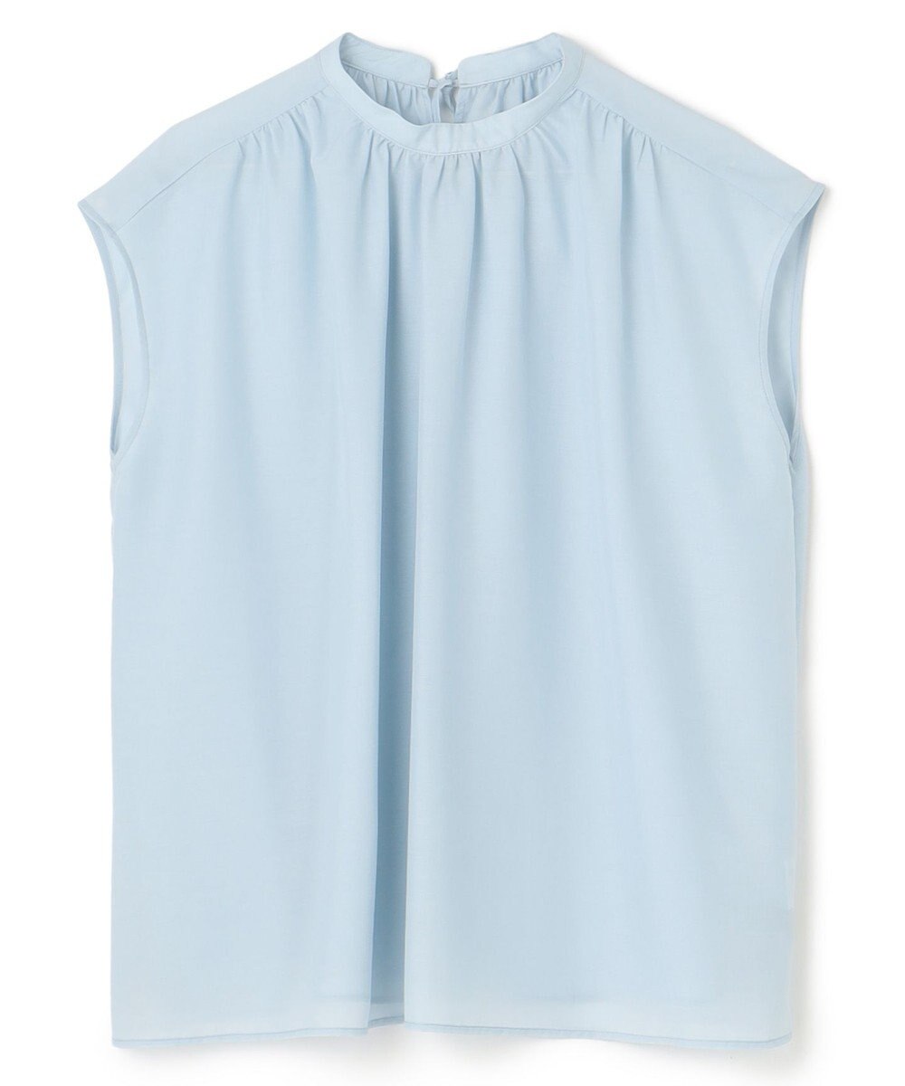 UNFILO シアー2WAYブラウス 