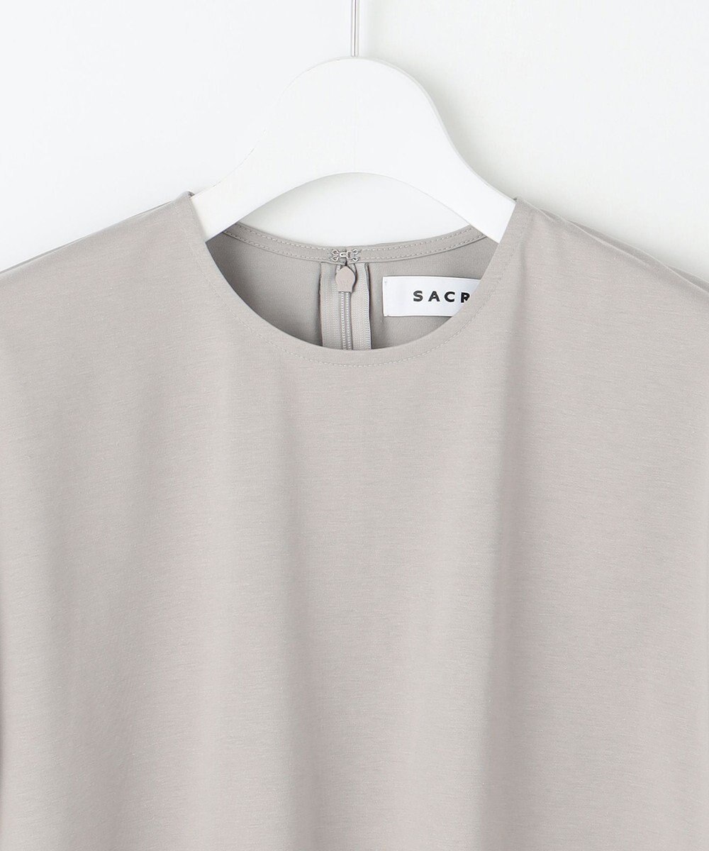 23区 【SACRA】プレーティングクロス カットソー 