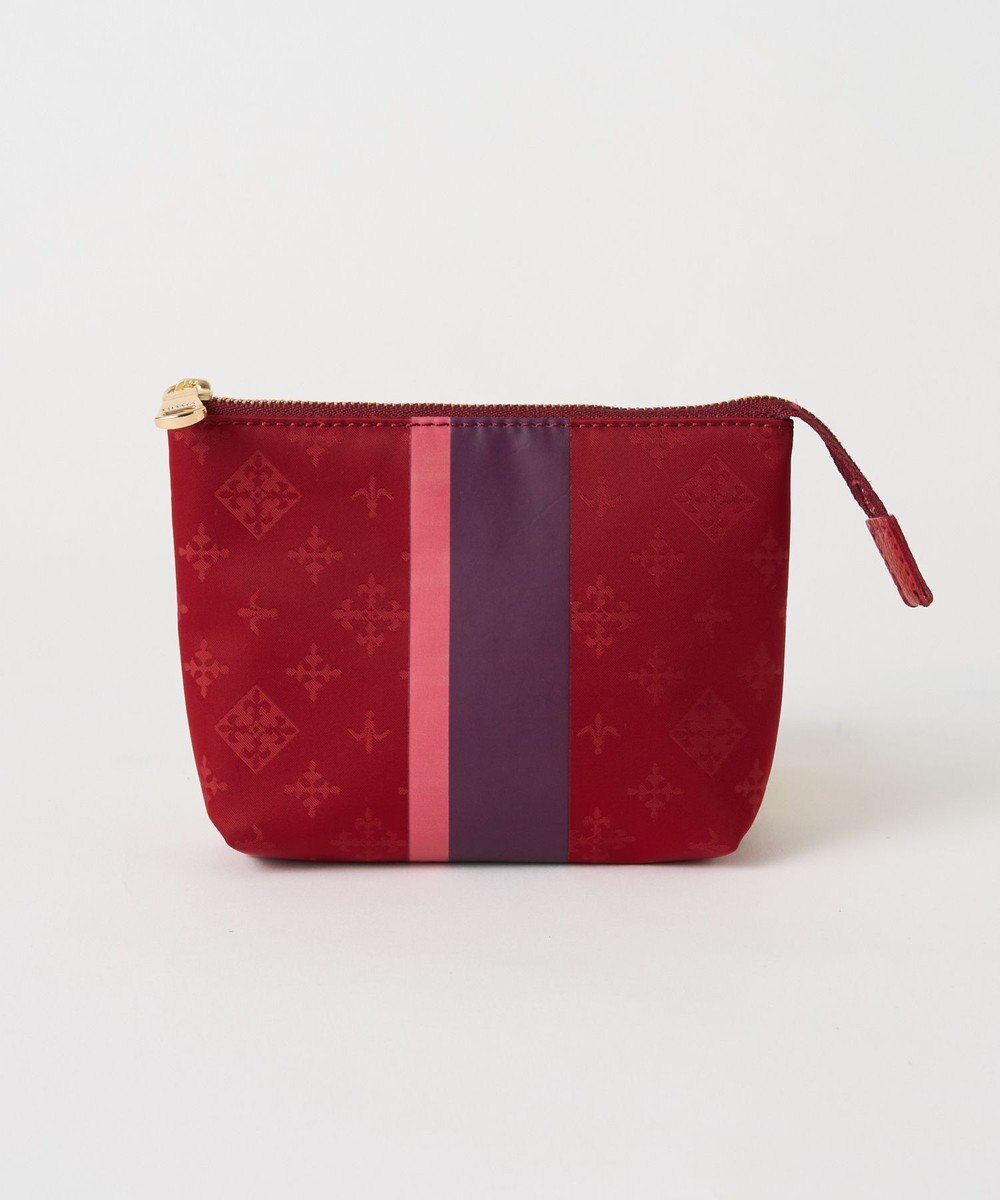 russet ラインプリントポーチ S(Z-227) 