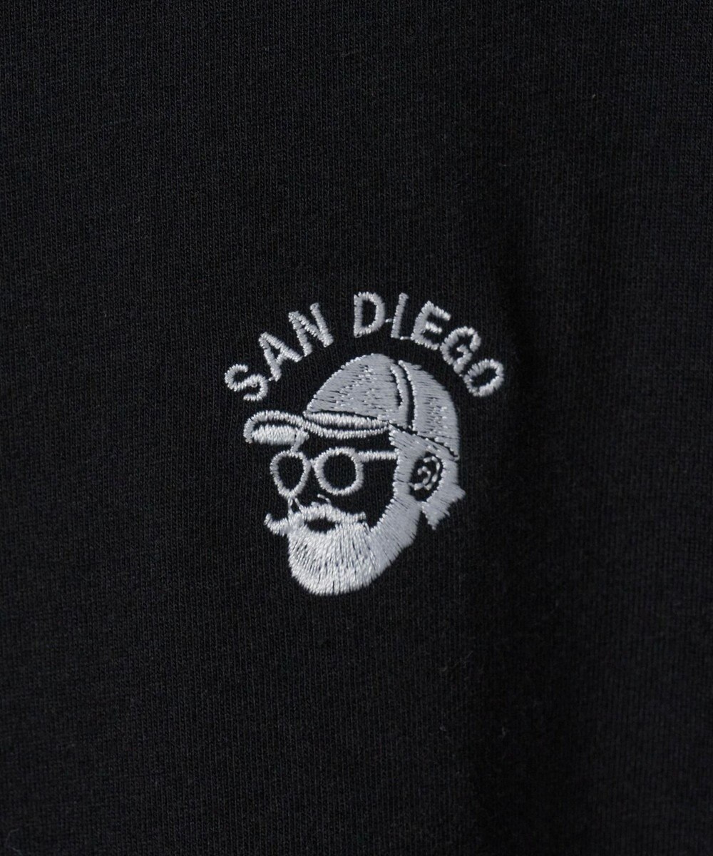 WEGO 【ユニセックス着用ITEM/綿100%/SMLサイズ展開】リラックスフィットワンポイントT（S） 