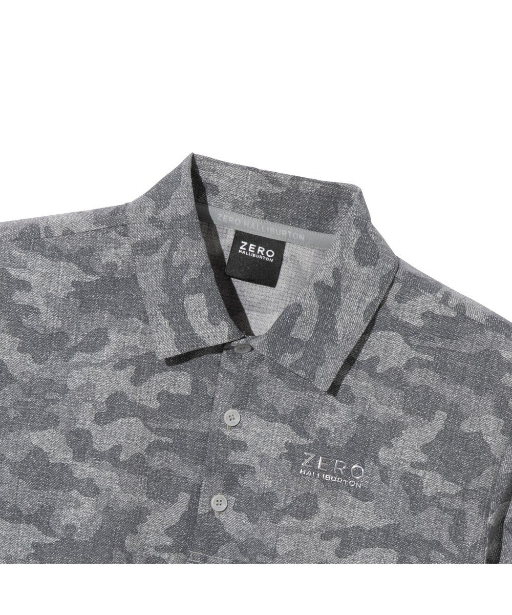 ZERO HALLIBURTON クールドッツ カモ柄ポロシャツ ZHG-M6S6a 85191 