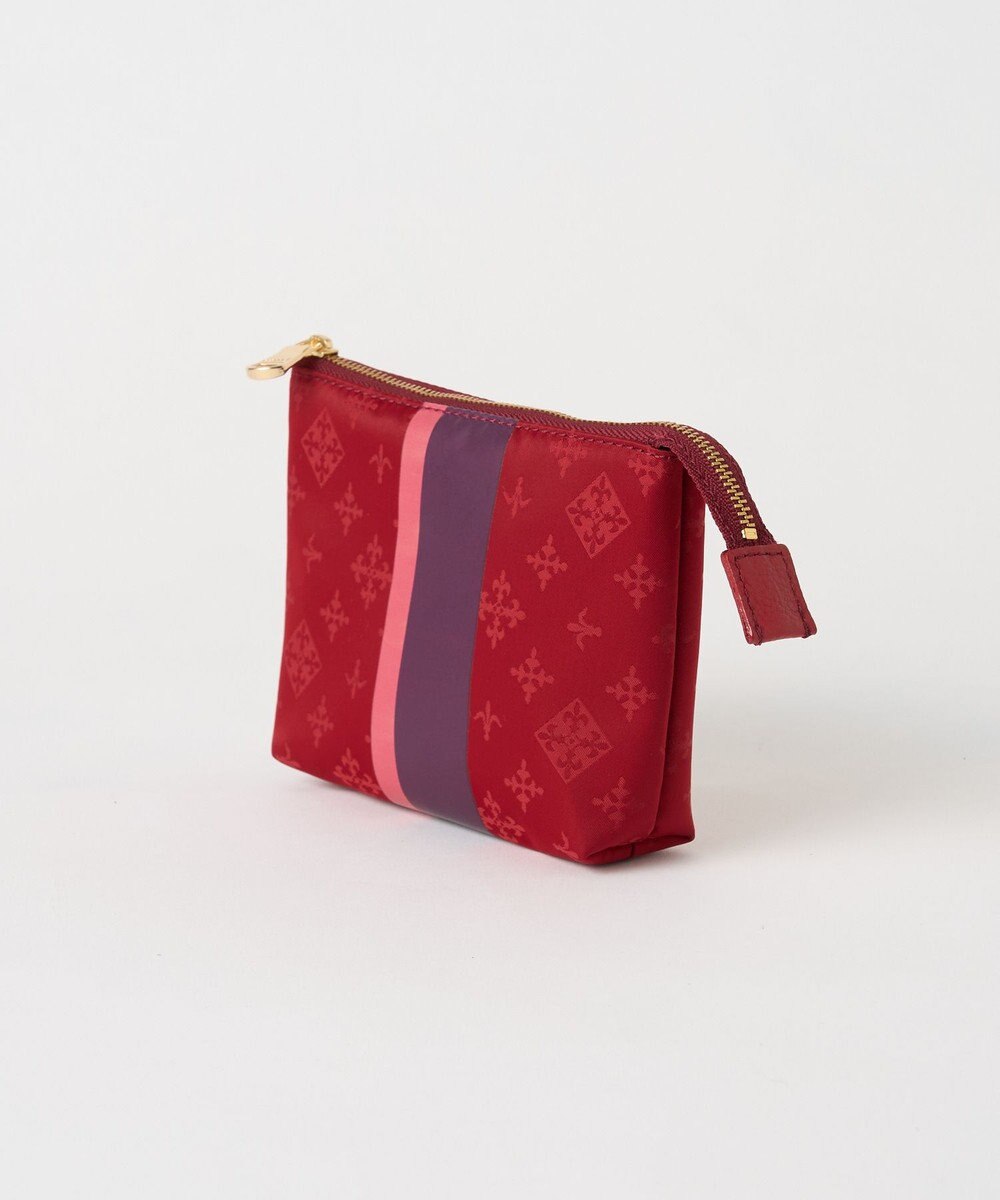 russet ラインプリントポーチ S(Z-227) 