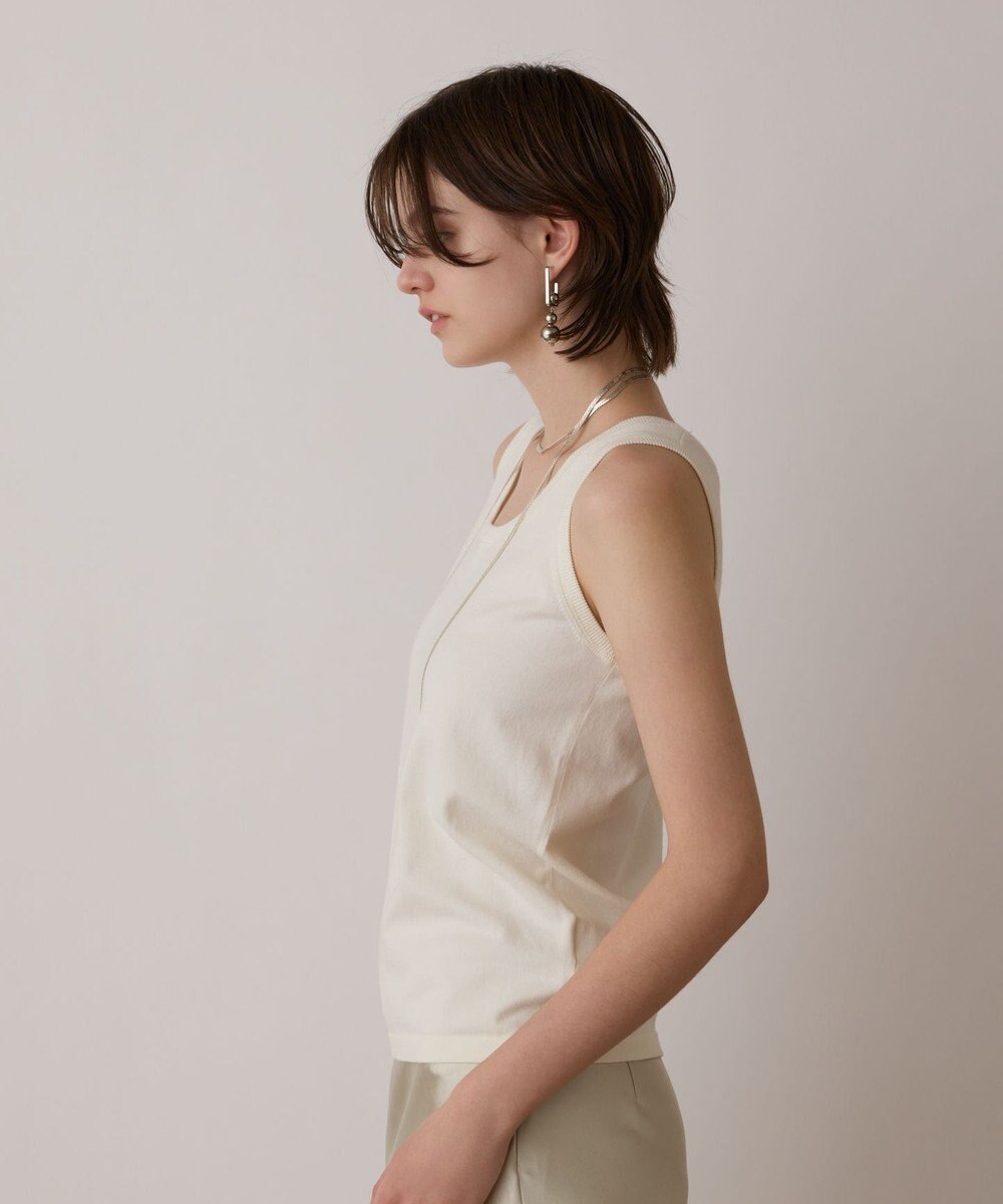 GRACE CONTINENTAL クルーニットトップ 