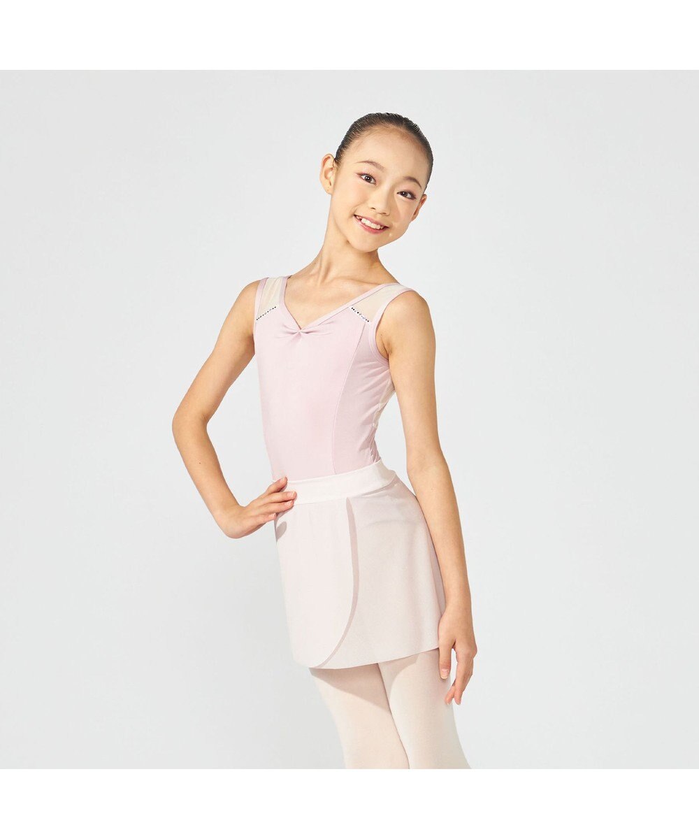 Chacott ノースリーブレオタード 