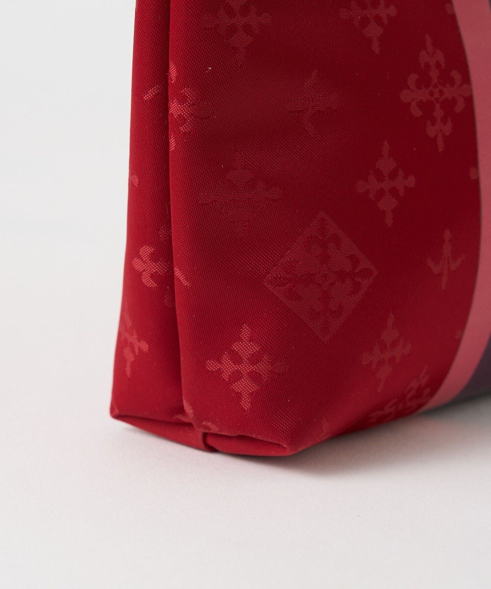 russet ラインプリントポーチ S(Z-227) 