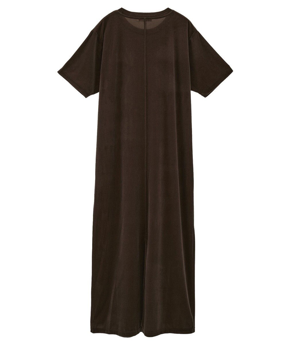 CRAFT STANDARD BOUTIQUE ベロアハーフスリーブワンピース 