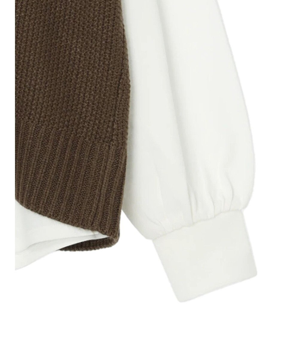 Green Parks ＳＥＴ２点モックネックカノコベスト＋ロンＴＥＥ 