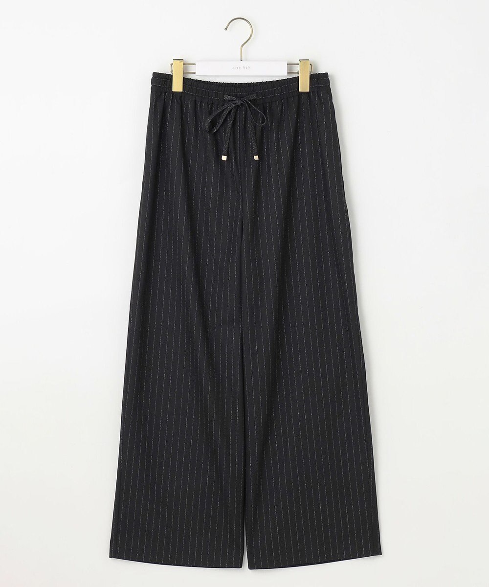 ANY SIS 【洗える】ラメキライージードロスト パンツ 