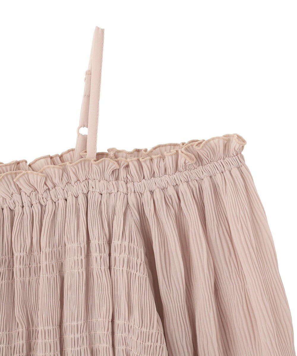 earth music&ecology 【2WAY】シャーリングフリルオフショルブラウス 