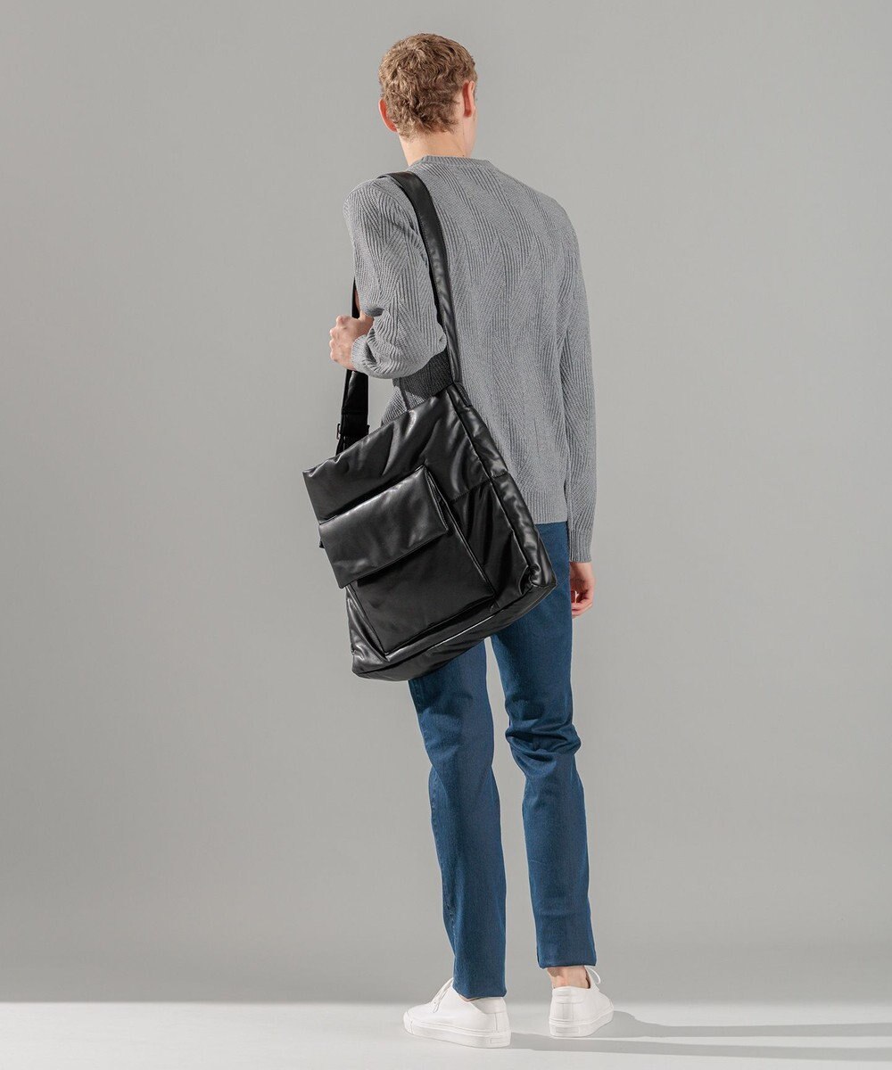 JOSEPH HOMME 新柄【洗える】シルクバルキー  クルーネックニット 