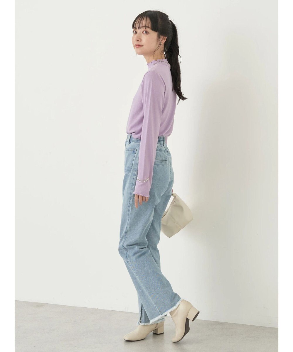 earth music&ecology テレコリブメローハイネックインナー 