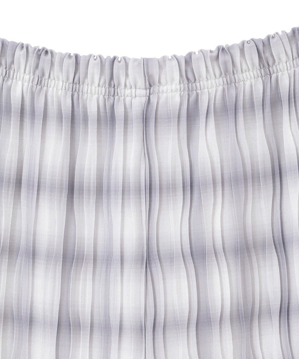 Green Parks セルフカットウェーブプリーツパンツ 