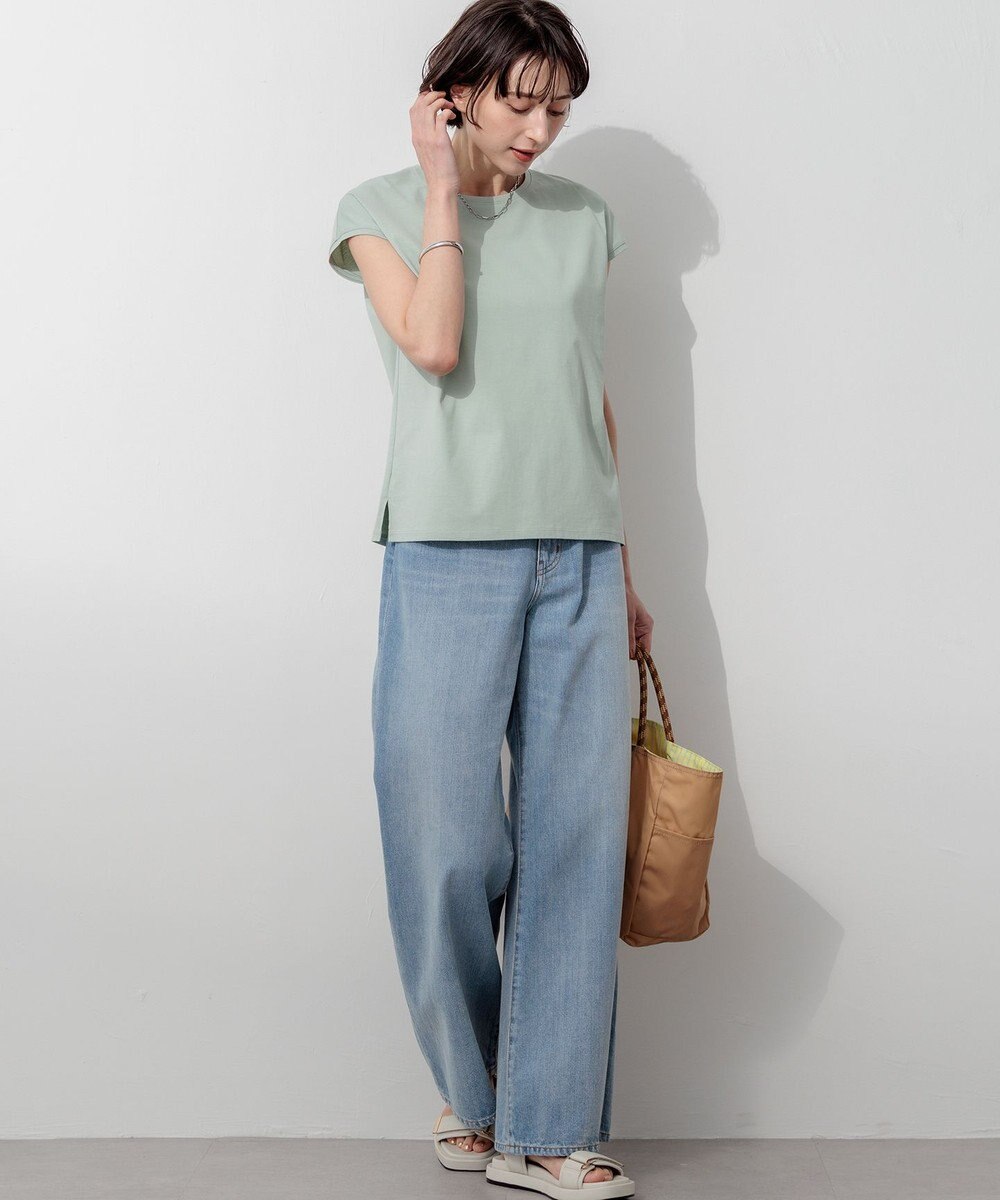 23区 【先行予約】ハイエンド フレンチスリーブ Tシャツ 