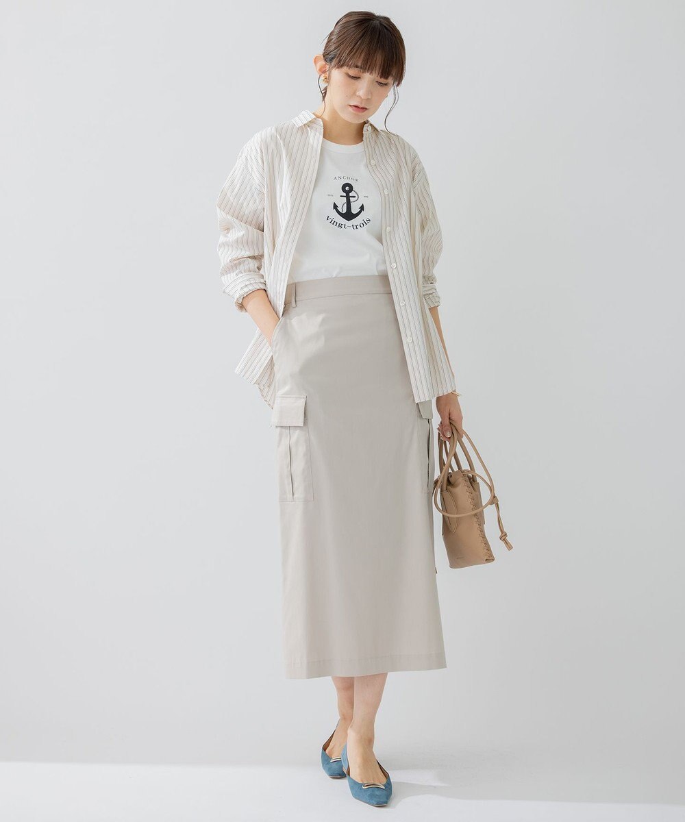 23区 【CLASSY.6月号掲載】ADDCULUMN フェイクレザー ショルダーバッグ 