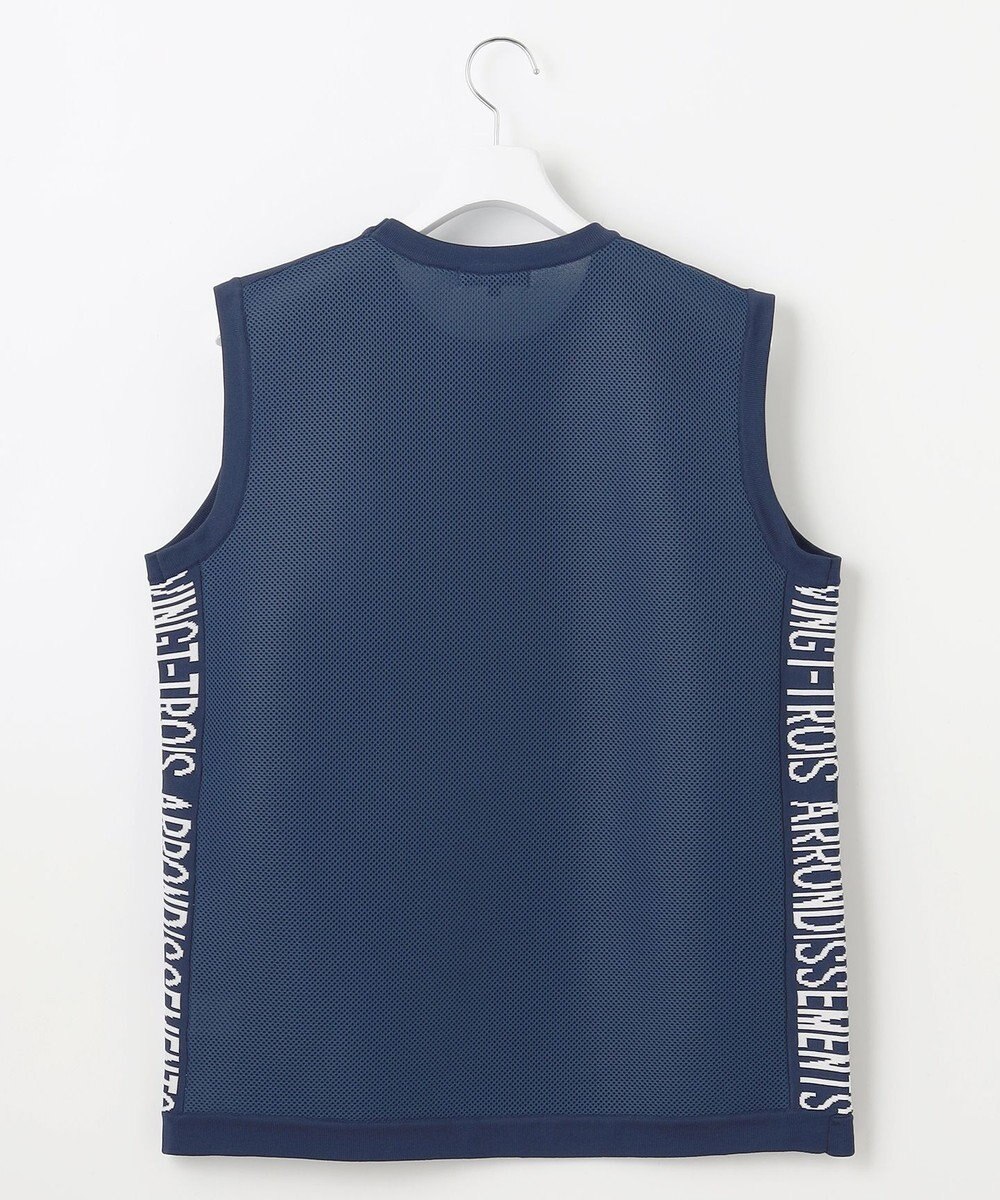 23区GOLF 【MEN】超軽量＆高通気の快適ラッセルコンビベスト 