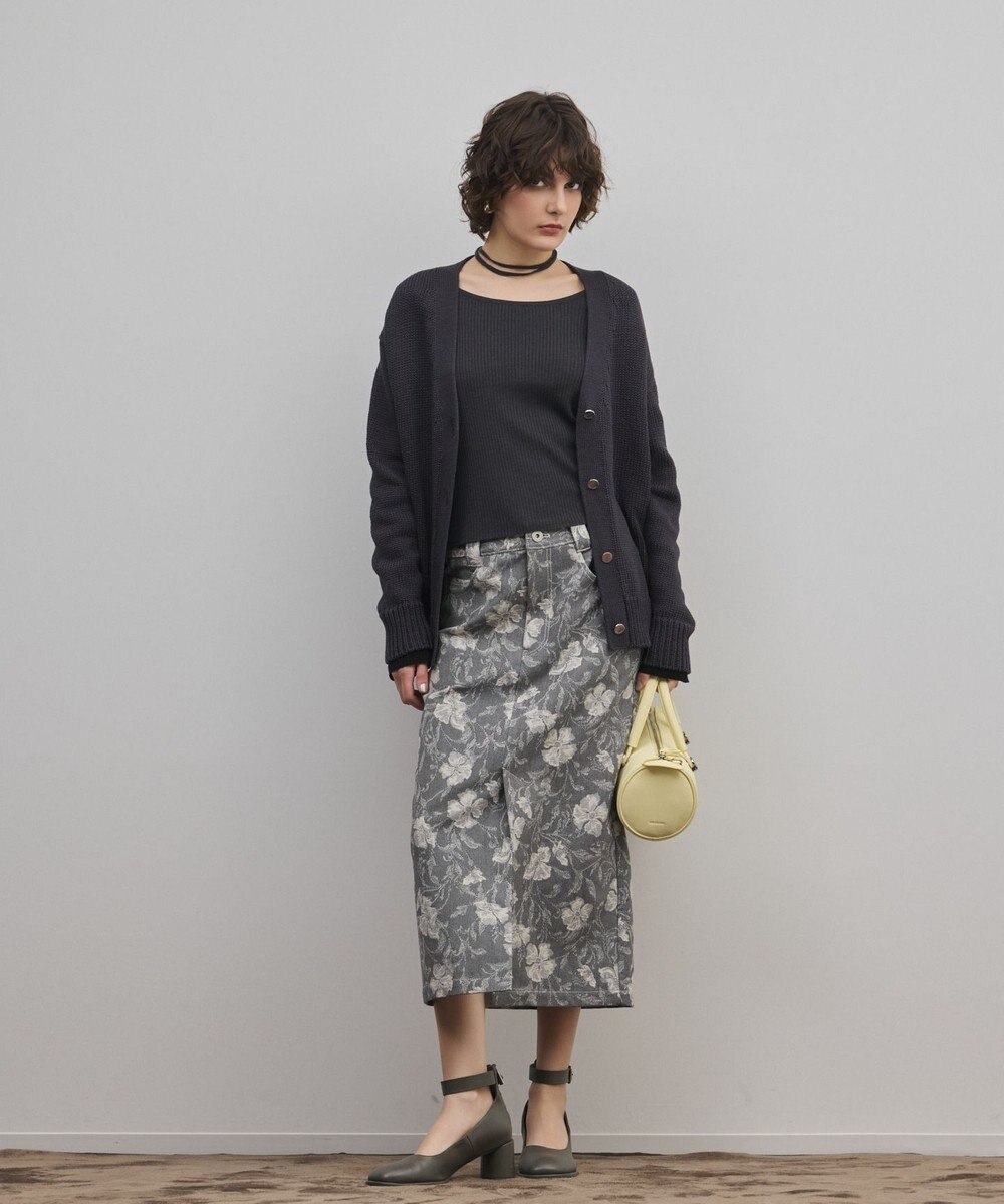 GRACE CONTINENTAL リリヤーンニットカーディガン 