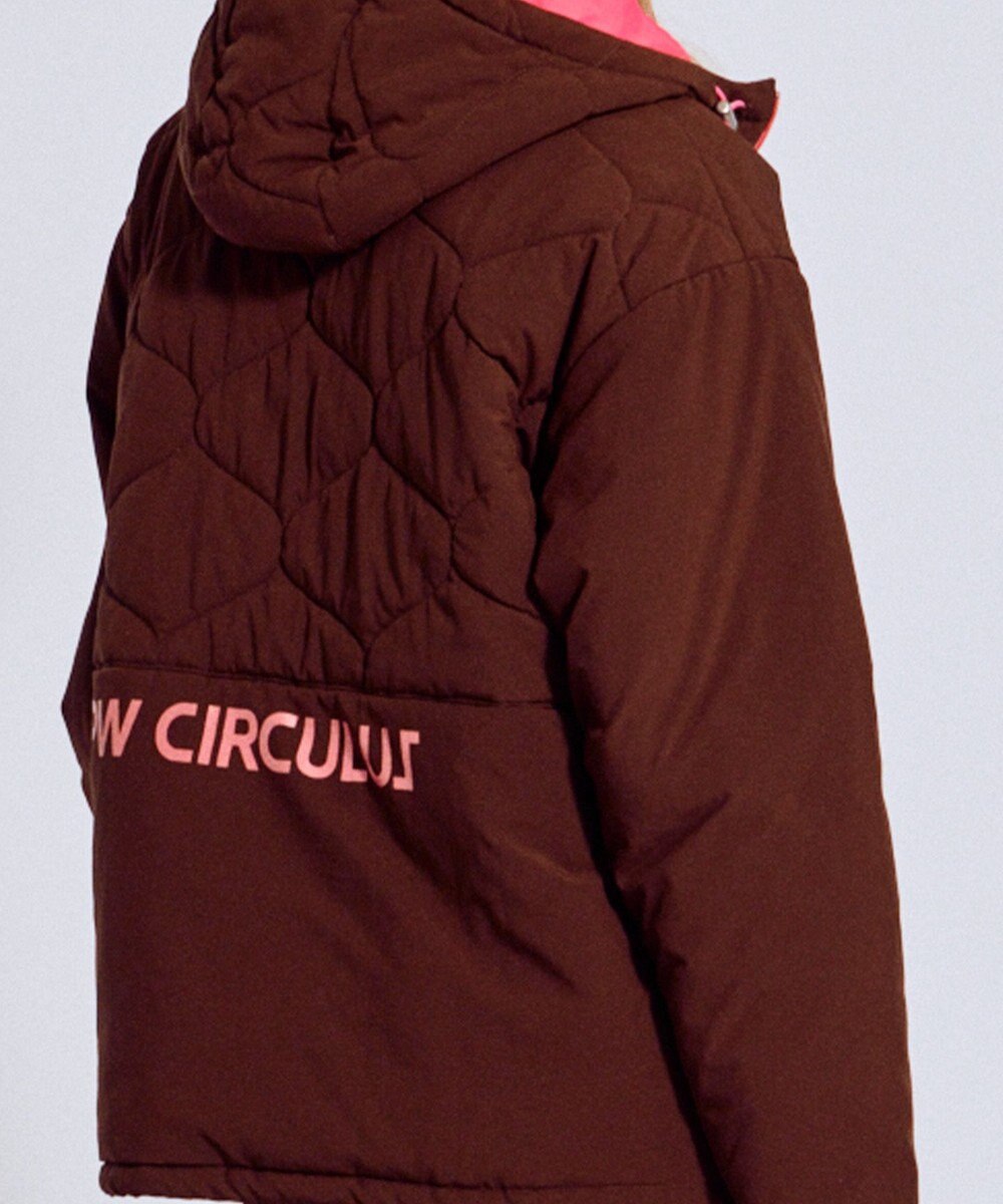 PW CIRCULUS 【撥水加工 / ストレッチ】【WOMEN】キルティング中綿ブルゾン ゴルフウェア レディース 