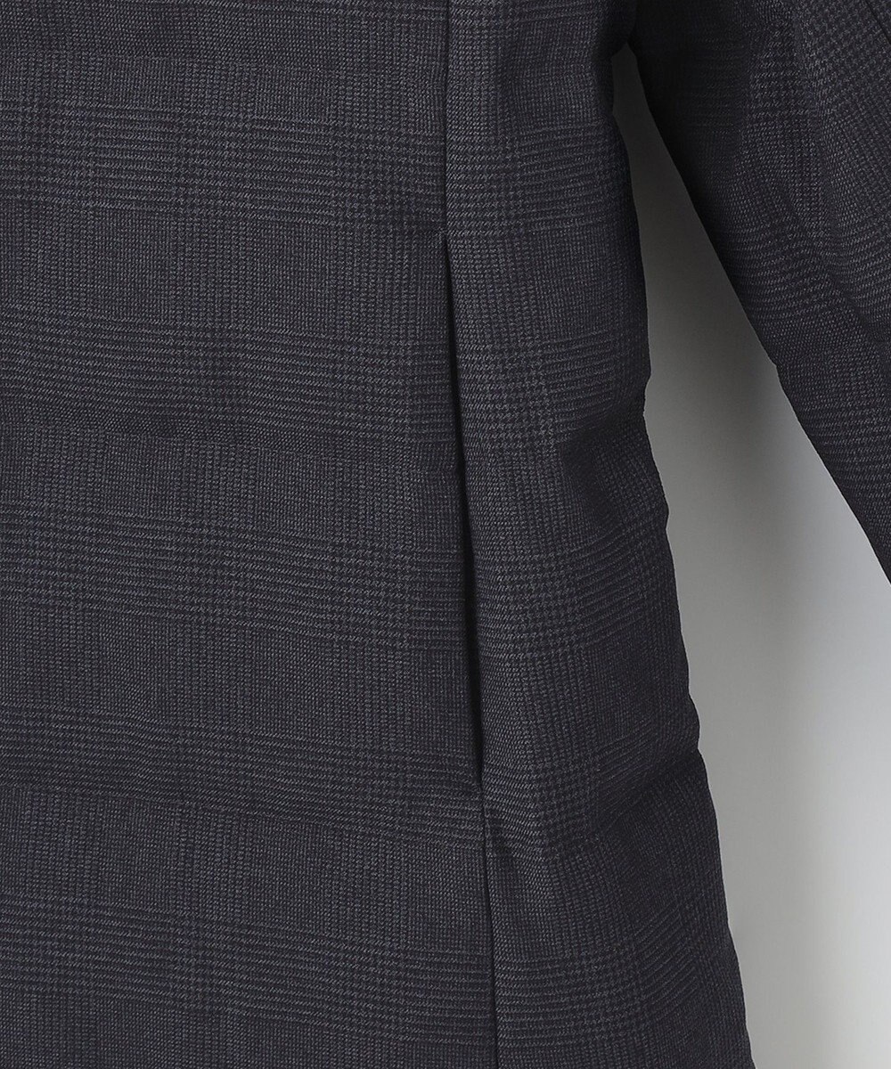 J.PRESS LADIES S ハウンドトゥース&グレンチェック ロング ダウンコート 