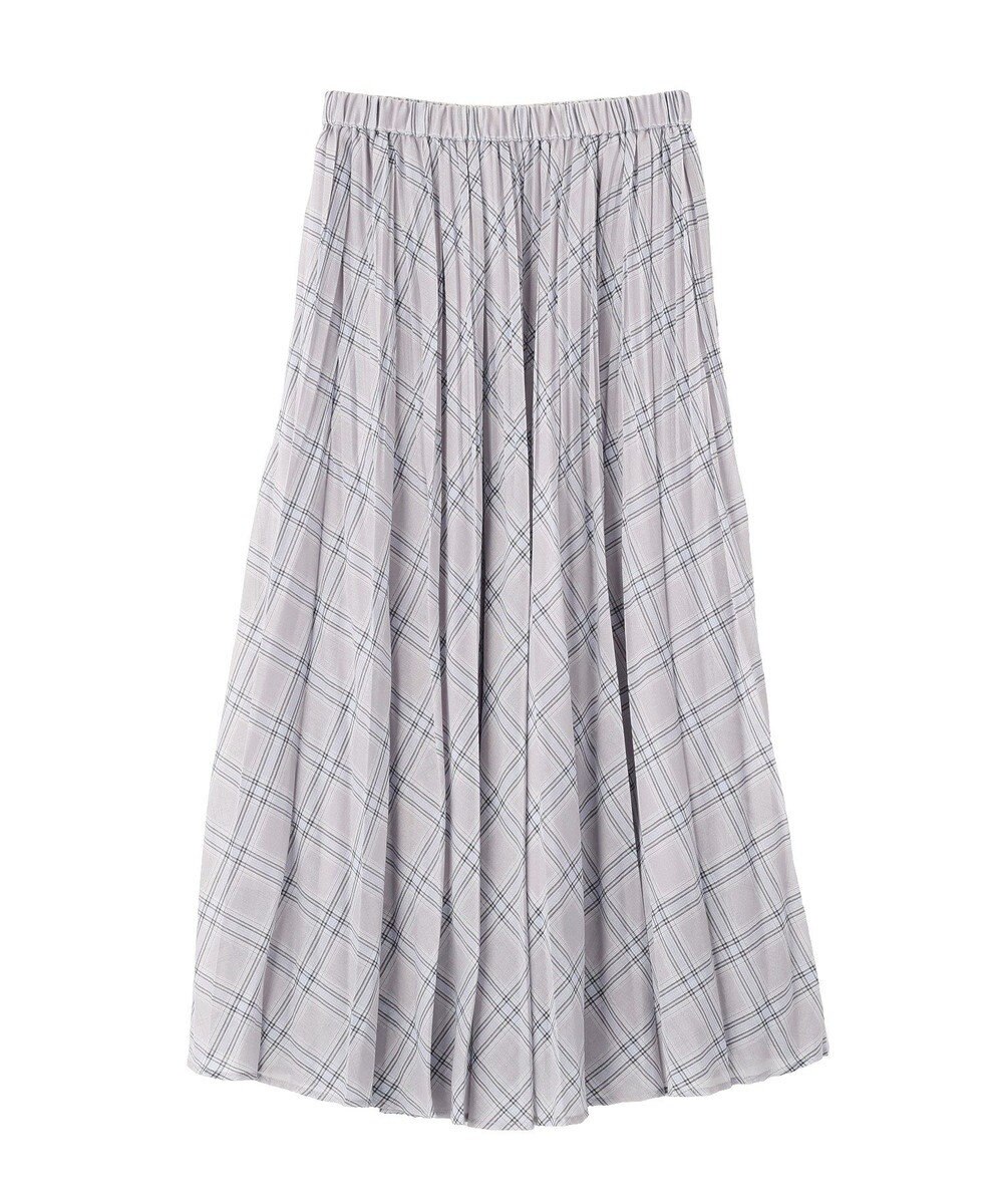 AMERICAN HOLIC 【選べる丈】チェックシアープリーツスカート 