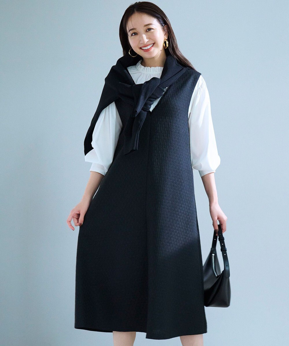 UNFILO ツイード ジャンスカ 