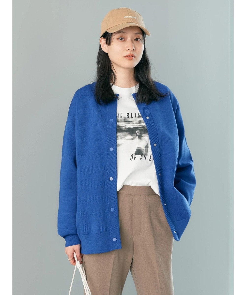 AMERICAN HOLIC エコカルットクルーネックカーディガン 