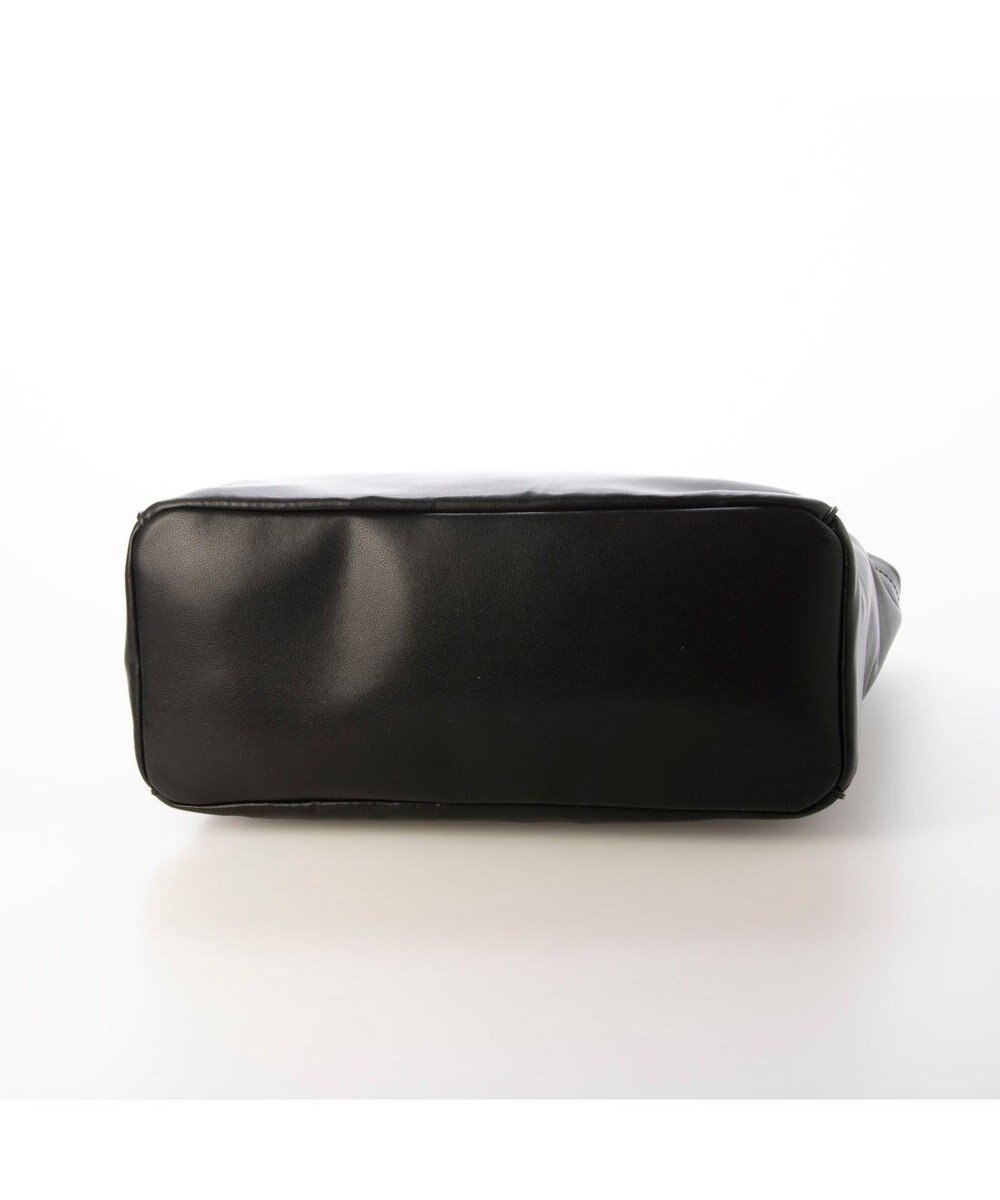 UNBILLION カシュカシュ cachecache / ガーメント合皮ショッパートートバッグ 