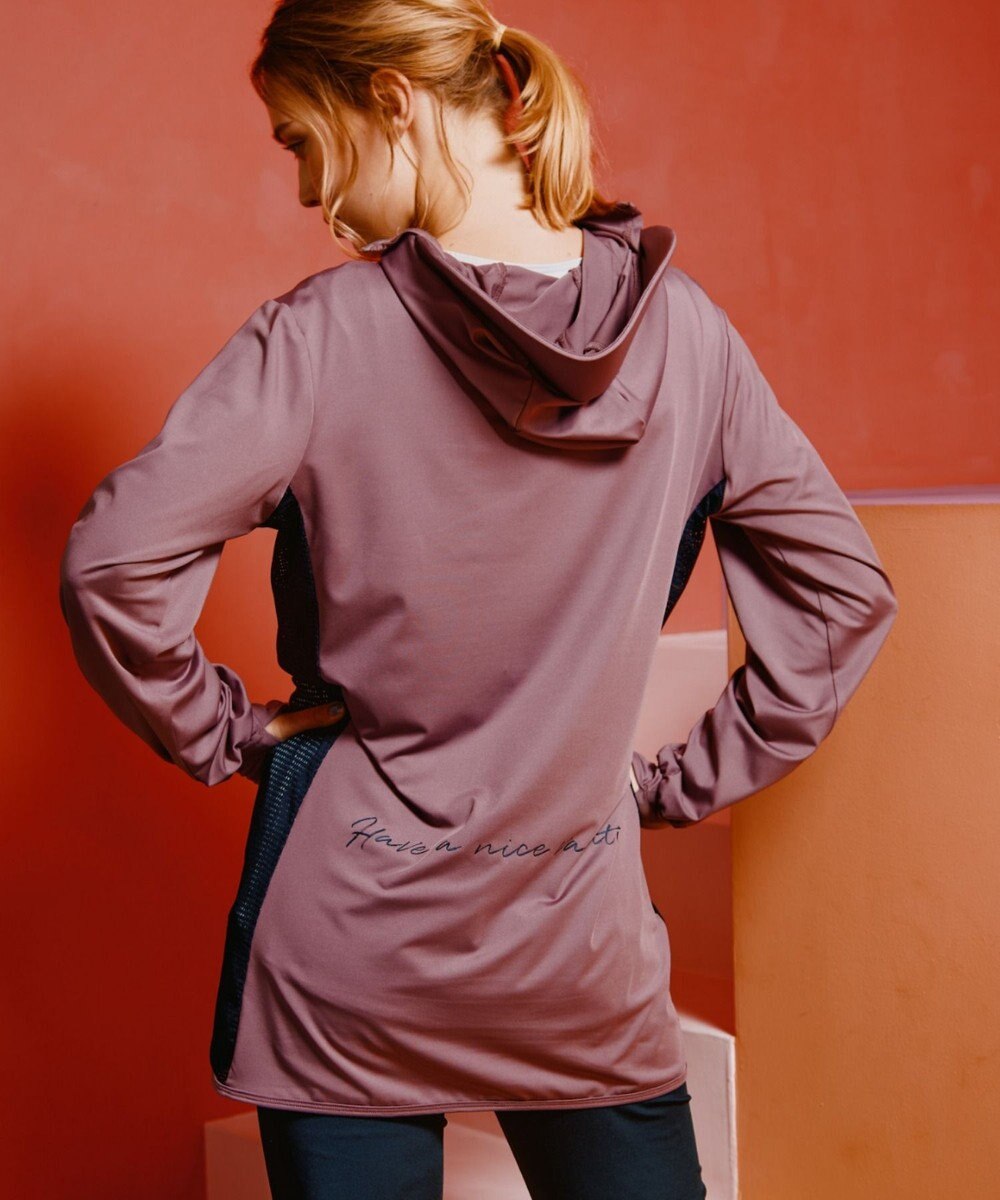 San-ai Resort（三愛水着楽園） 【UPF50＋】　WEB限定　つば付きラッシュ・レギンスセット　M・L　　【San-ai Resort（サンアイリゾート）】 