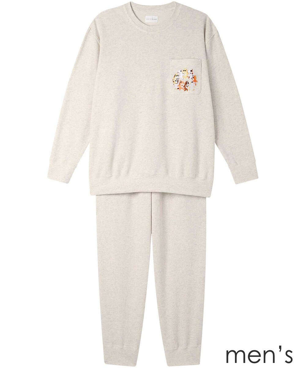 une nana cool 2026年お年賀「まるっとうまくいく」 【綿混】メンズパジャマ 