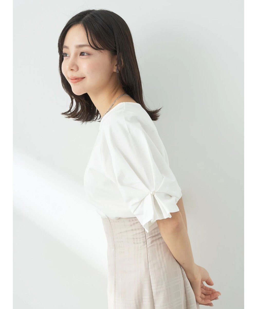 earth music&ecology タックスリーブプルオーバー 