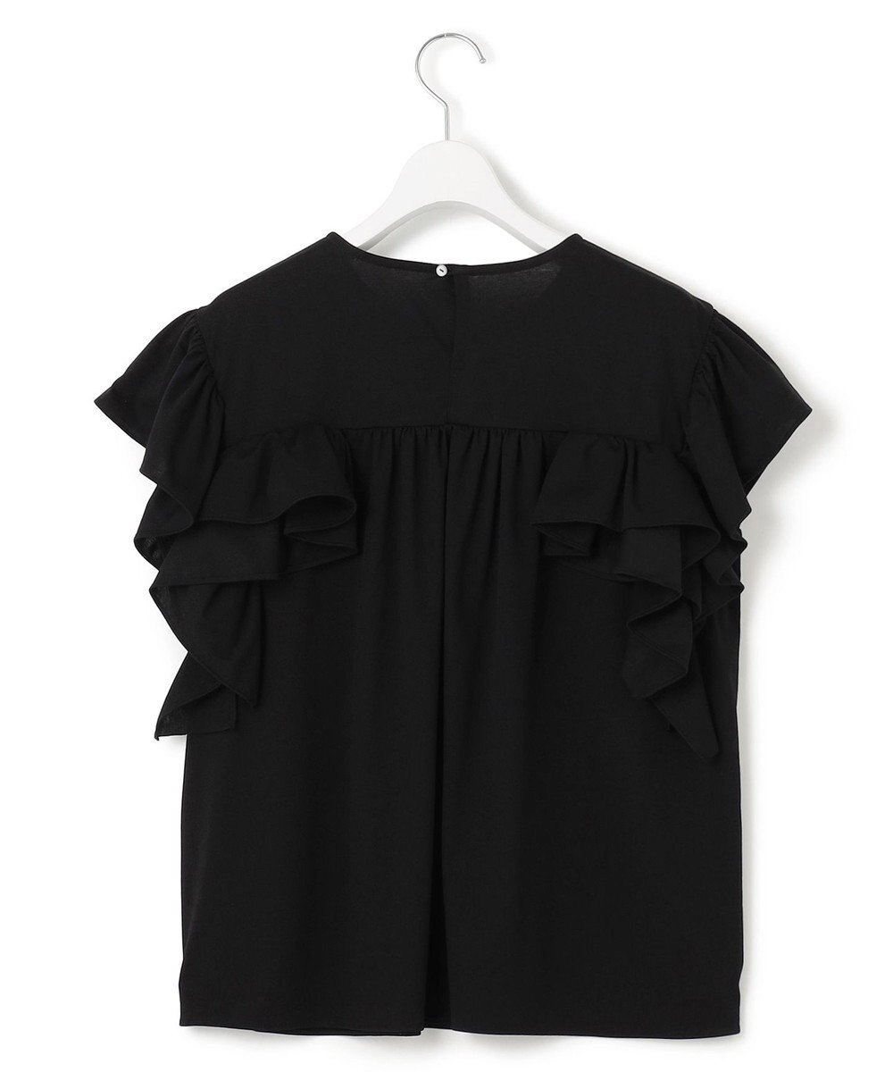 23区 S 【GOLD LABEL】ラッフルスリーブジャージー カットソー 