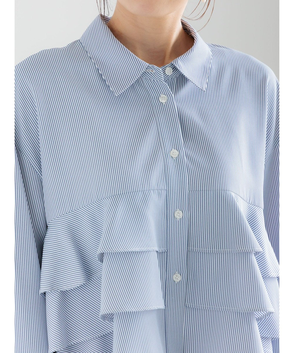 Te chichi ティアードフリルクロップトシャツ 