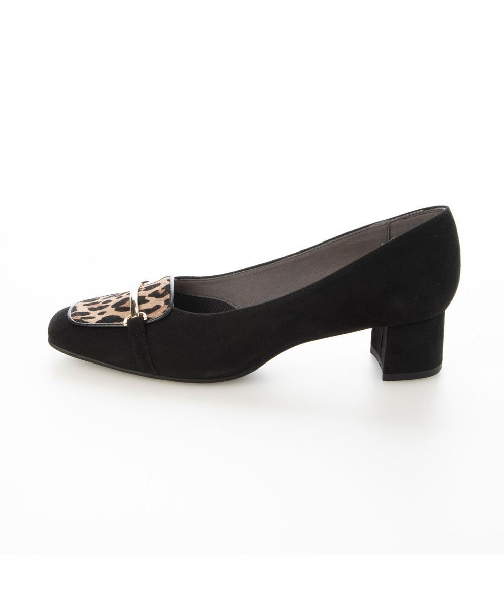 Riz raffinee <Riz raffinee>スクエアトゥヒールアップローファー 