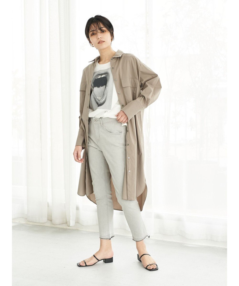 ペーパーライクコットンシャツワンピース Yecca Vecca ファッション通販 公式通販 オンワード クローゼット