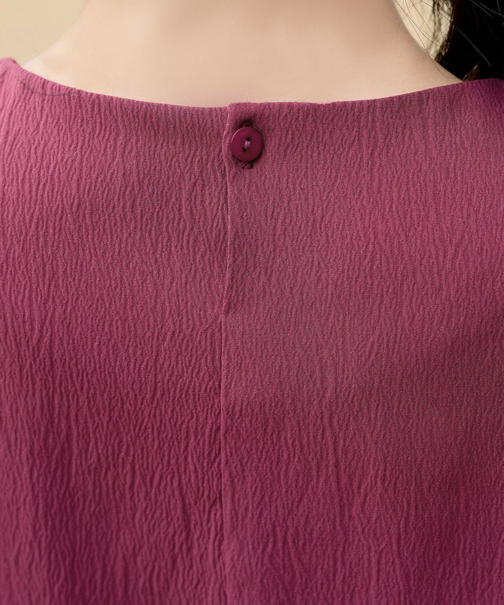 Tiaclasse 【選べる着丈・新色追加】ギャザーランタンスリーブワンピース 