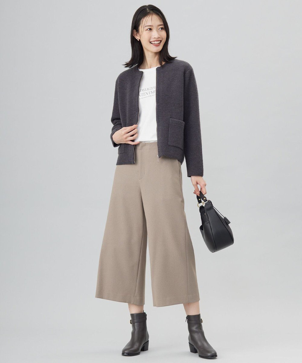 J.PRESS LADIES L ロゴ ロングスリーブ Tシャツ 