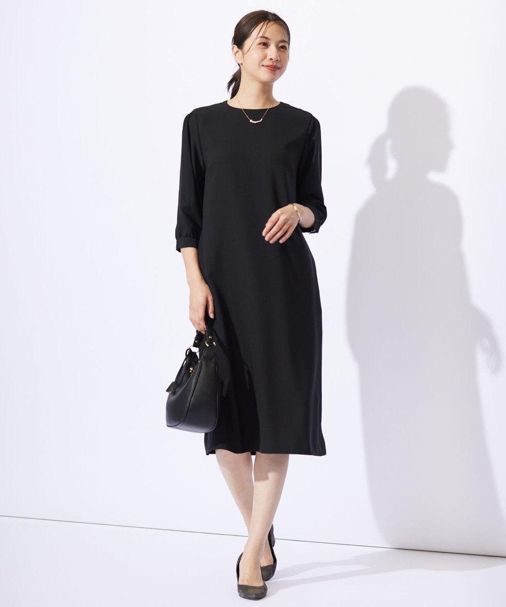 J.PRESS LADIES L 【WEB限定カラーあり・洗える】RELAXIONツイル ワンピース 