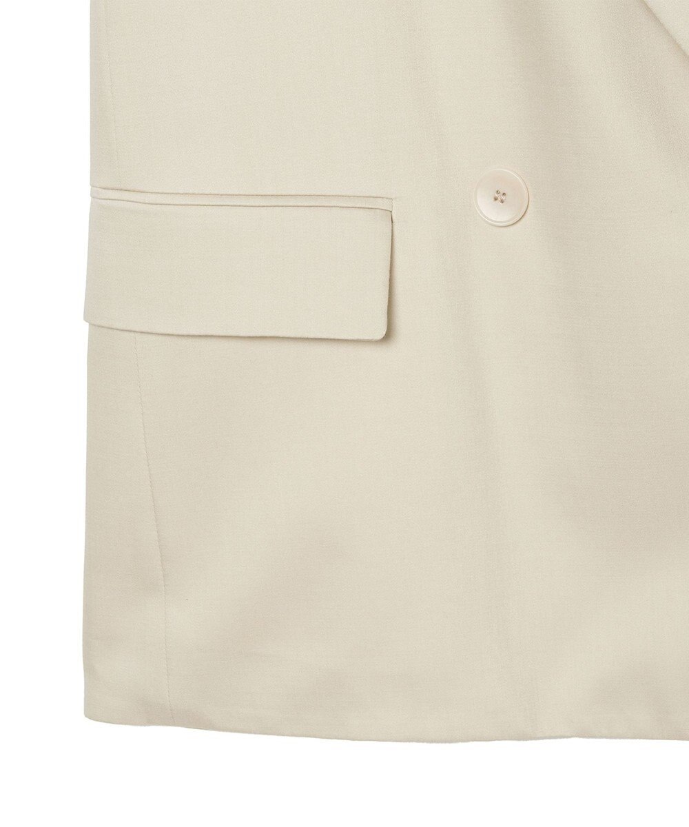 JOSEPH ソフトビスコーステーラリング　ダブルブレステッドジャケット 