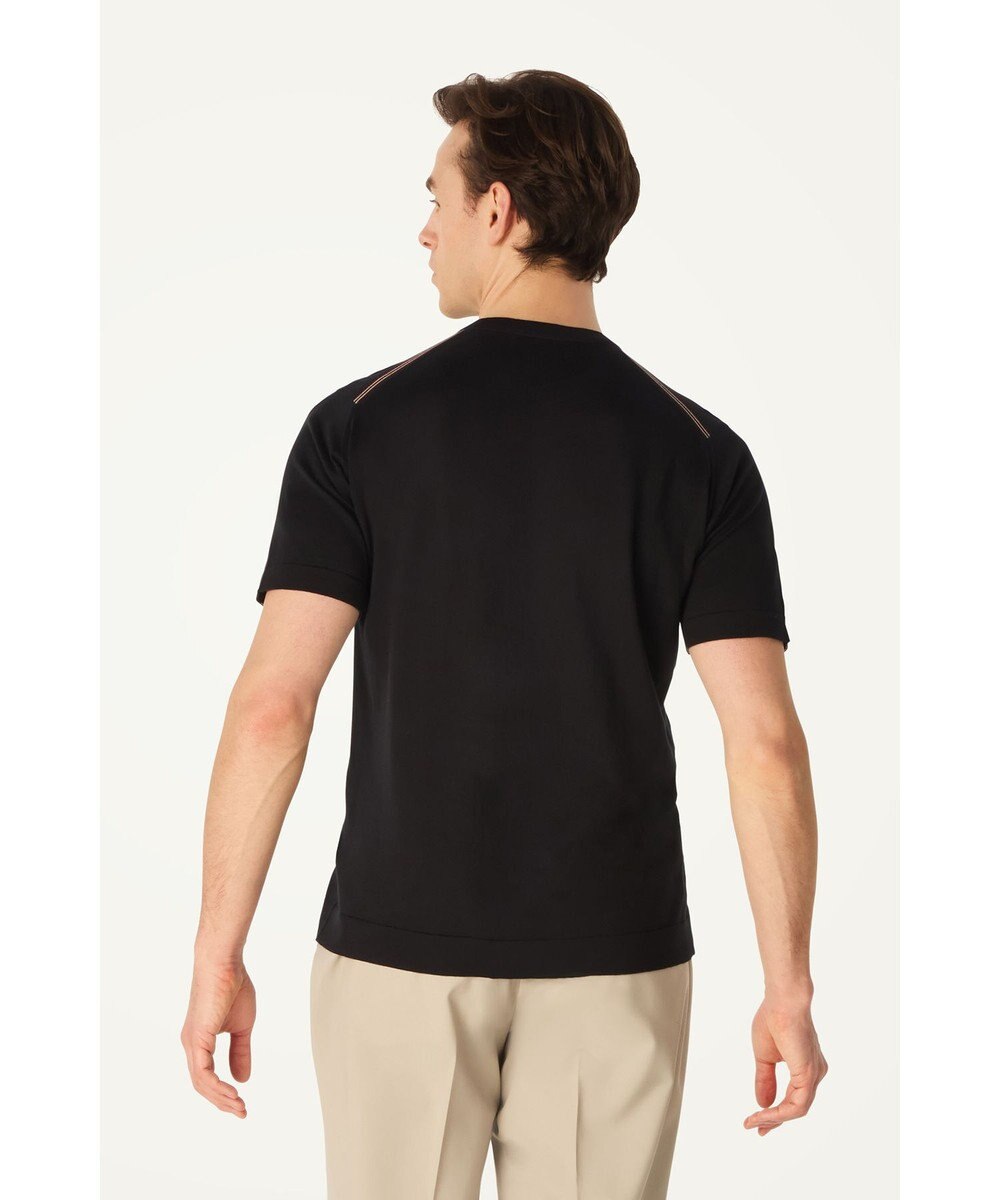 DAKS John Smedley for DAKS ハウスストライプTシャツ 