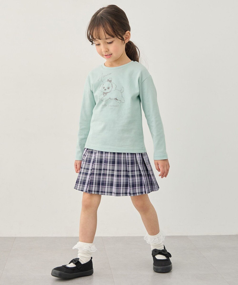 ANY KIDS 【一部店舗/WEB限定】【綿100%】プリント 長袖Tシャツ 