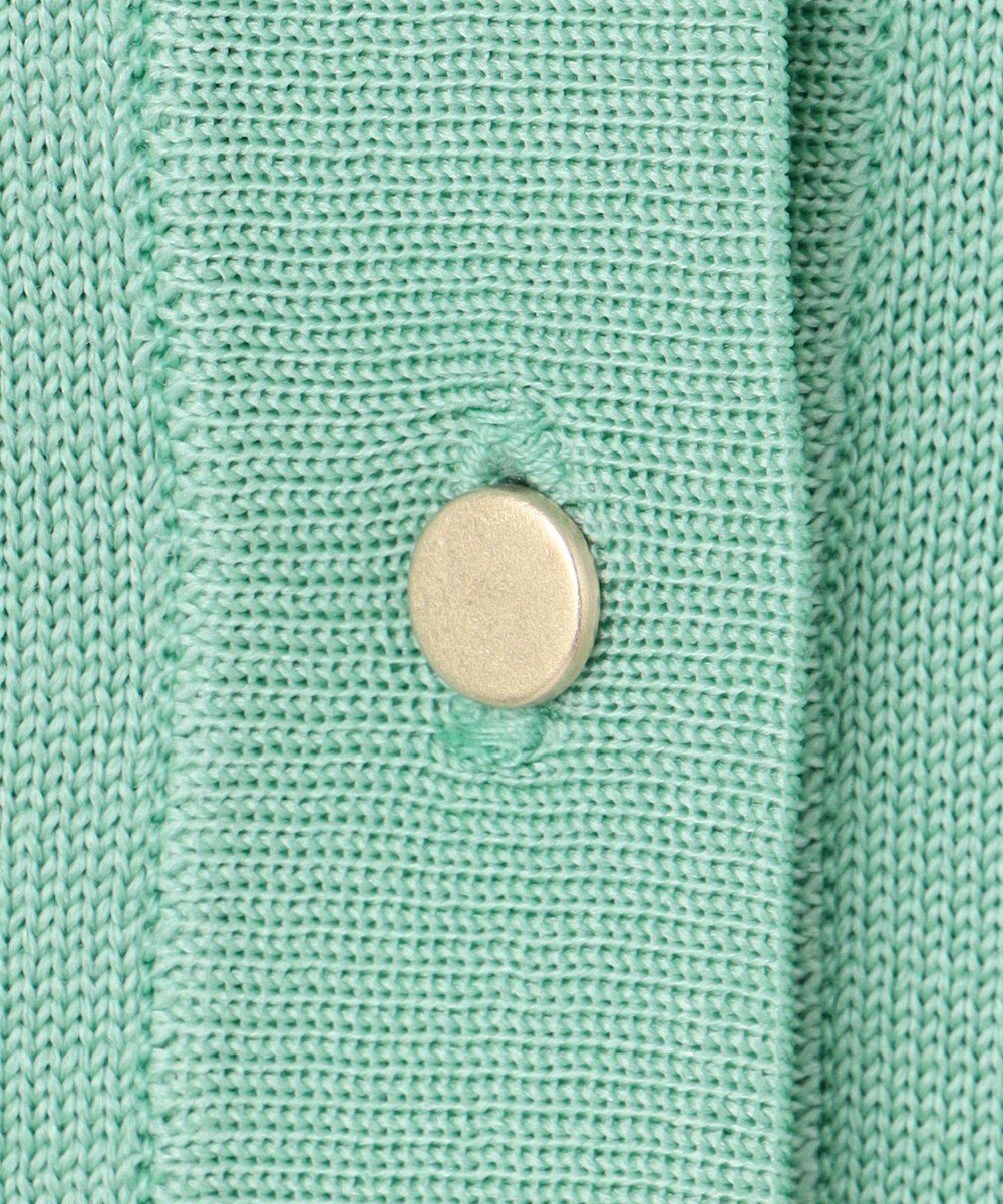 自由区 【アンサンブル対応・洗える】アセテートコットン カーディガン 