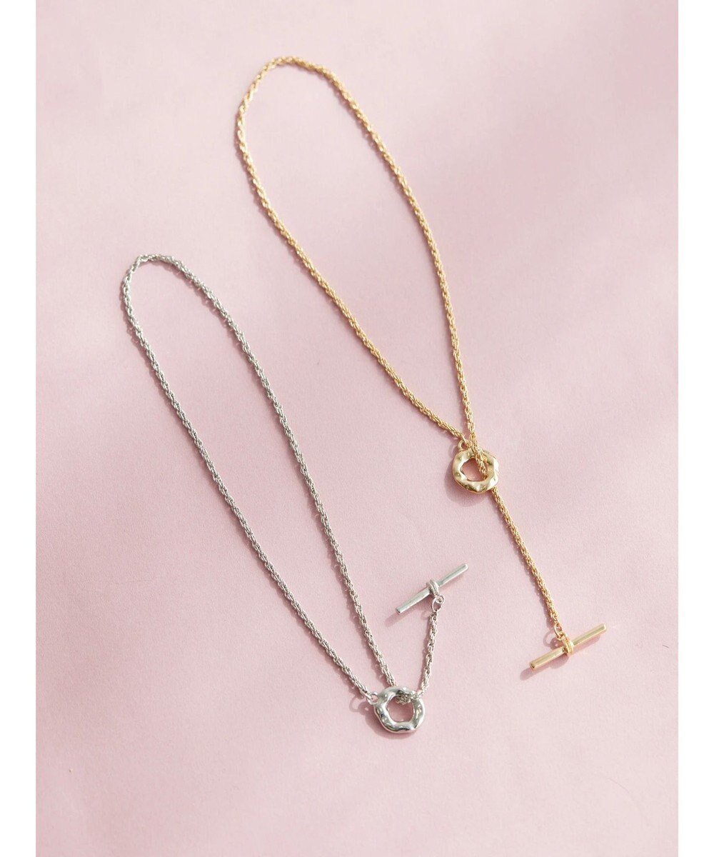 AMERICAN HOLIC メタルチェーンマンテルネックレス 