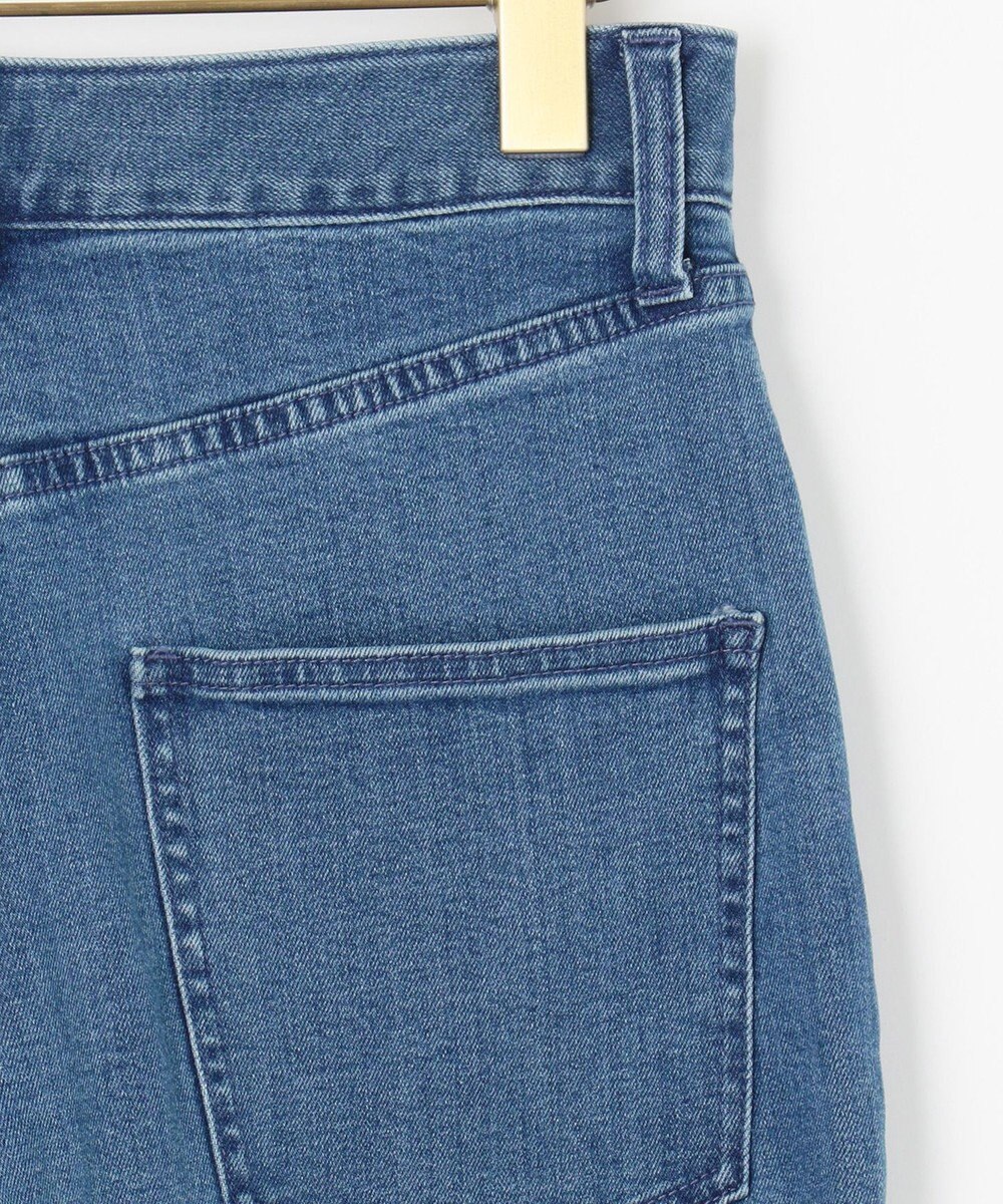 組曲 L ライトデニム セミワイドパンツ 