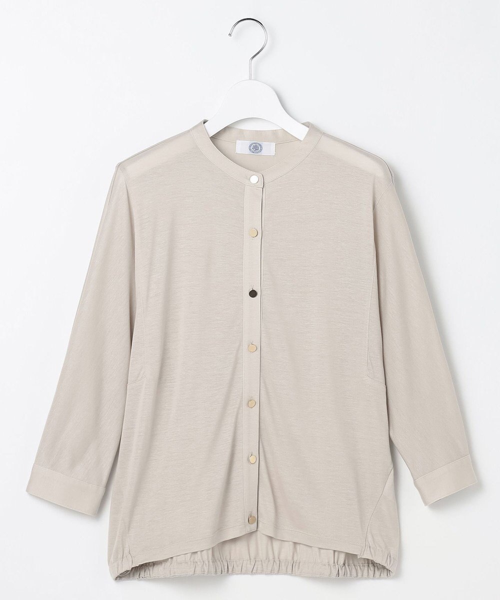 J.PRESS LADIES 【洗える・接触冷感】ジャージー ブルゾン 