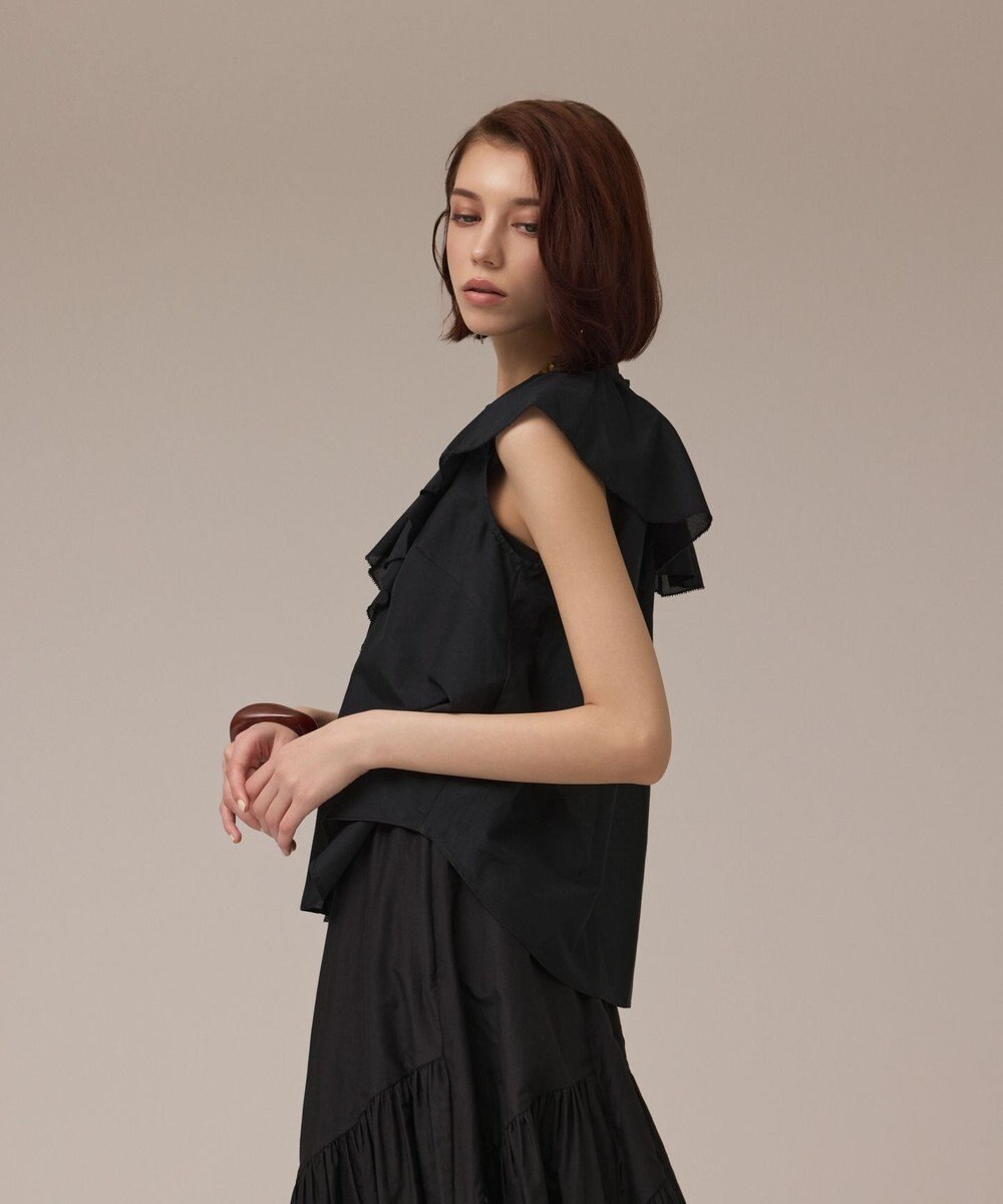 GRACE CONTINENTAL コットンシルクカフタントップ 